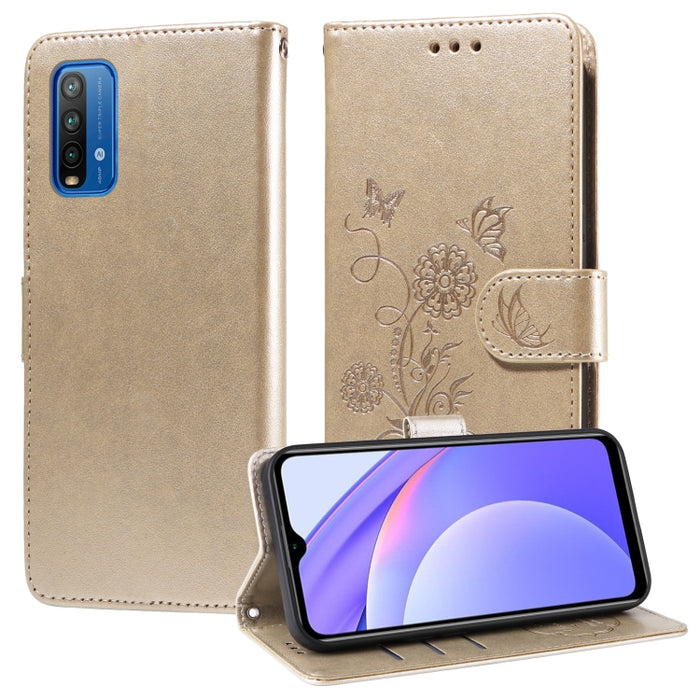Funda de cuero para teléfono con diseño de flores de mariposa en relieve, For Redmi Note 12 Explorer / Note 12 Pro+, For Redmi Note 12 Pro 5G Global, For Redmi Note 12 5G Global, For Redmi Note 10 4G India / 10S 4G, For Redmi Note 11 SE 4G India       ...