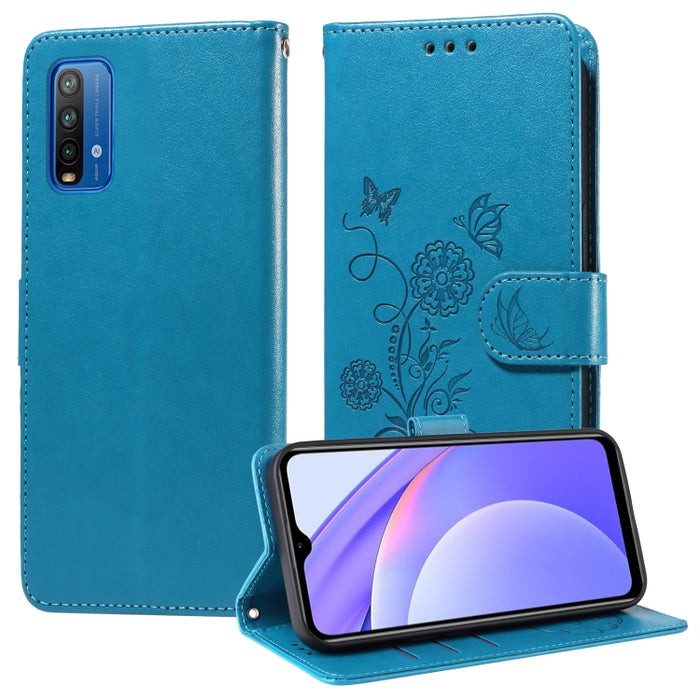 Funda de cuero para teléfono con diseño de flores de mariposa en relieve, For Redmi Note 12 Explorer / Note 12 Pro+, For Redmi Note 12 Pro 5G Global, For Redmi Note 12 5G Global, For Redmi Note 10 4G India / 10S 4G, For Redmi Note 11 SE 4G India       ...