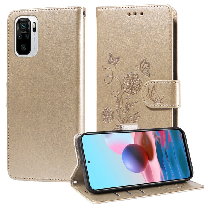 Funda de cuero para teléfono con diseño de flores de mariposa en relieve, For Redmi Note 12 Explorer / Note 12 Pro+, For Redmi Note 12 Pro 5G Global, For Redmi Note 12 5G Global, For Redmi Note 10 4G India / 10S 4G, For Redmi Note 11 SE 4G India       ...