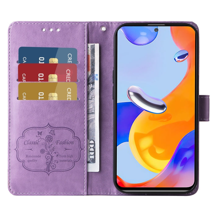 Funda de cuero para teléfono con diseño de flores de mariposa en relieve, For Redmi Note 12 Explorer / Note 12 Pro+, For Redmi Note 12 Pro 5G Global, For Redmi Note 12 5G Global, For Redmi Note 10 4G India / 10S 4G, For Redmi Note 11 SE 4G India       ...