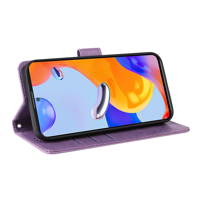 Funda de cuero para teléfono con diseño de flores de mariposa en relieve, For Redmi Note 12 Explorer / Note 12 Pro+, For Redmi Note 12 Pro 5G Global, For Redmi Note 12 5G Global, For Redmi Note 10 4G India / 10S 4G, For Redmi Note 11 SE 4G India       ...