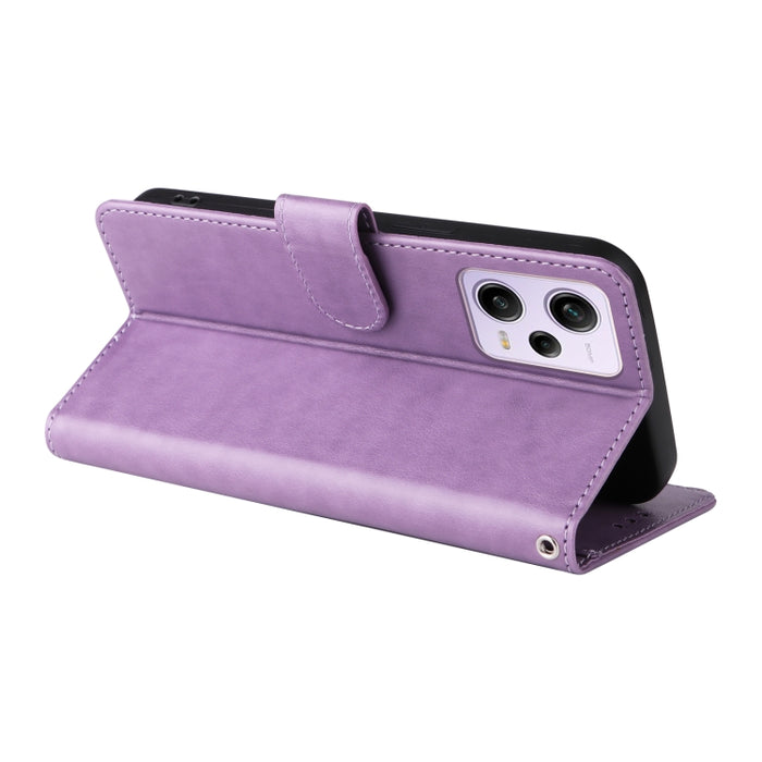 Funda de cuero para teléfono con diseño de flores de mariposa en relieve, For Redmi Note 12 Explorer / Note 12 Pro+, For Redmi Note 12 Pro 5G Global, For Redmi Note 12 5G Global, For Redmi Note 10 4G India / 10S 4G, For Redmi Note 11 SE 4G India       ...
