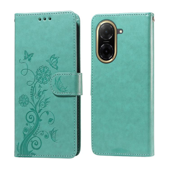 Funda de cuero para teléfono con diseño de flores de mariposa en relieve, For Redmi 15a 5G, For Redmi Turbo 5 Max 5G / Poco X8 Pro Max 5G, For Redmi Turbo 5 5G / Poco X8 Pro 5G, For Redmi Note 15 Pro+ 5G 163.3mm / Poco M8 Pro 5G                        ...