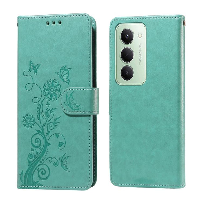 Funda de cuero para teléfono con diseño de flores de mariposa en relieve, For Redmi 15a 5G, For Redmi Turbo 5 Max 5G / Poco X8 Pro Max 5G, For Redmi Turbo 5 5G / Poco X8 Pro 5G, For Redmi Note 15 Pro+ 5G 163.3mm / Poco M8 Pro 5G                        ...