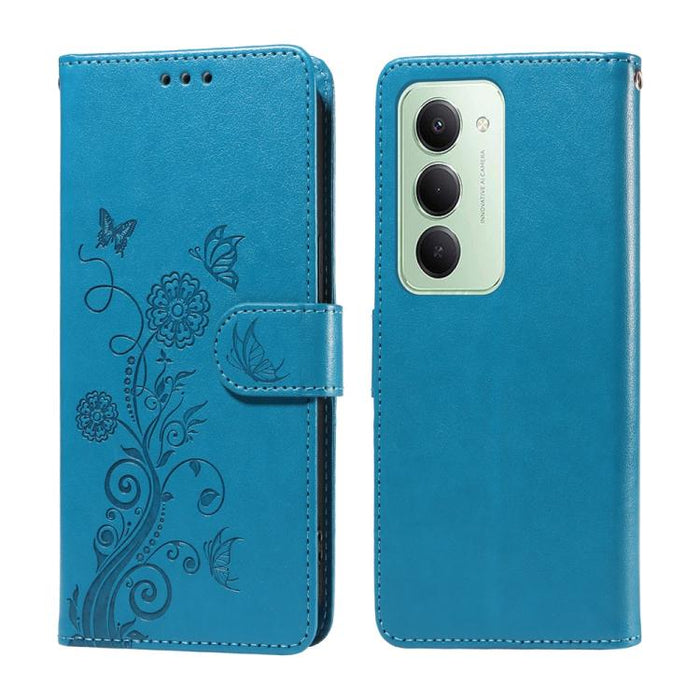 Funda de cuero para teléfono con diseño de flores de mariposa en relieve, For Redmi 15a 5G, For Redmi Turbo 5 Max 5G / Poco X8 Pro Max 5G, For Redmi Turbo 5 5G / Poco X8 Pro 5G, For Redmi Note 15 Pro+ 5G 163.3mm / Poco M8 Pro 5G                        ...