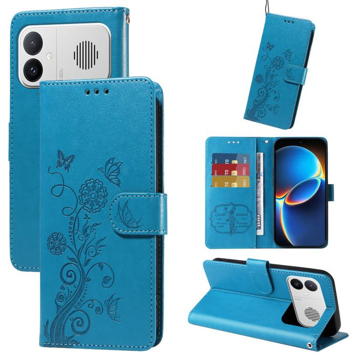 Funda de cuero para teléfono con diseño de flores de mariposa en relieve, For Redmi 15a 5G, For Redmi Turbo 5 Max 5G / Poco X8 Pro Max 5G, For Redmi Turbo 5 5G / Poco X8 Pro 5G, For Redmi Note 15 Pro+ 5G 163.3mm / Poco M8 Pro 5G                        ...