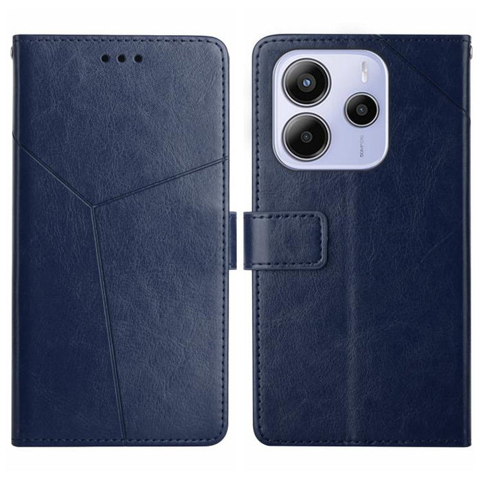 Funda de cuero para teléfono con tapa y patrón en forma de Y, For Redmi A7 Pro 171mm / Poco C85x 5G, For Redmi Note 15 Pro+ 5G Global 163.3mm, For Redmi Note 15 5G Global 164mm, For Redmi Note 15 Pro 4G Global 163.2mm                                   ...