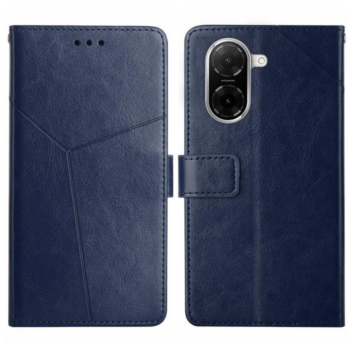 Funda de cuero para teléfono con tapa y patrón en forma de Y, For Redmi A7 Pro 171mm / Poco C85x 5G, For Redmi Note 15 Pro+ 5G Global 163.3mm, For Redmi Note 15 5G Global 164mm, For Redmi Note 15 Pro 4G Global 163.2mm                                   ...