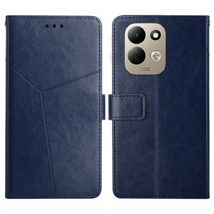 Funda de cuero para teléfono con tapa y patrón en forma de Y, For Redmi A7 Pro 171mm / Poco C85x 5G, For Redmi Note 15 Pro+ 5G Global 163.3mm, For Redmi Note 15 5G Global 164mm, For Redmi Note 15 Pro 4G Global 163.2mm                                   ...