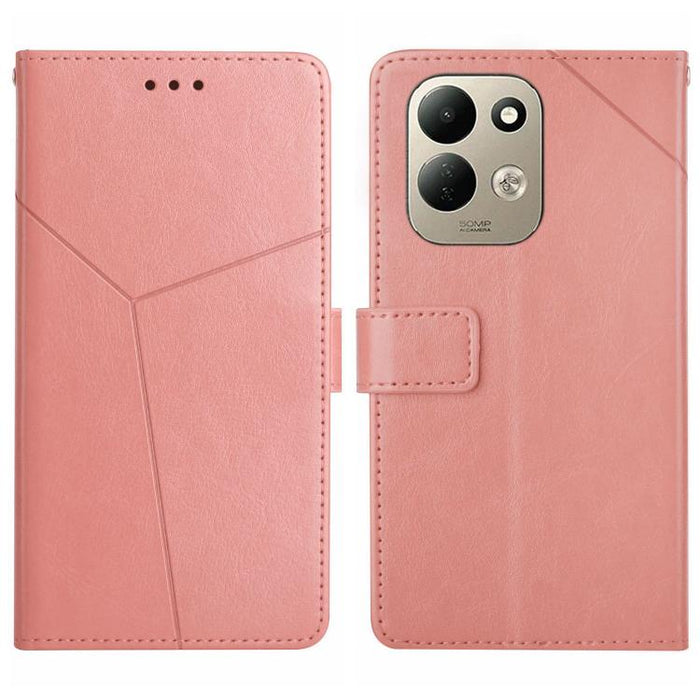 Funda de cuero para teléfono con tapa y patrón en forma de Y, For Redmi A7 Pro 171mm / Poco C85x 5G, For Redmi Note 15 Pro+ 5G Global 163.3mm, For Redmi Note 15 5G Global 164mm, For Redmi Note 15 Pro 4G Global 163.2mm                                   ...