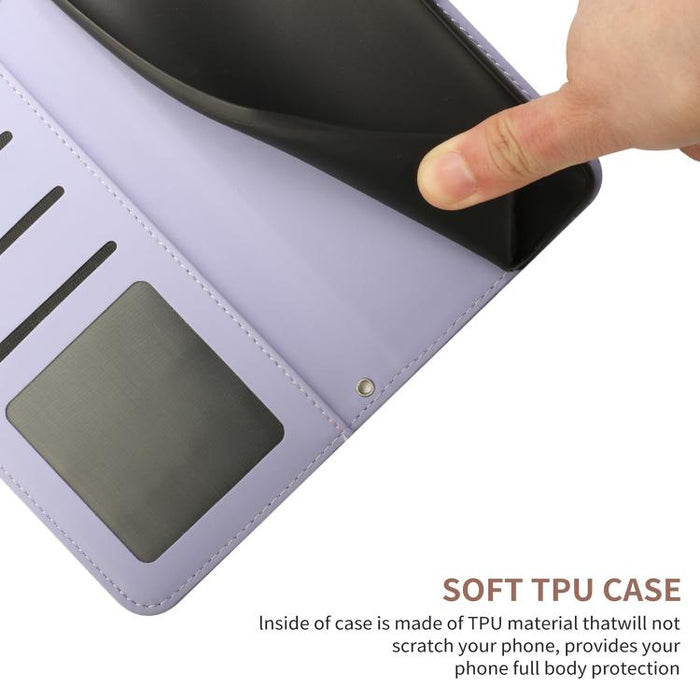 Funda de cuero con tapa para teléfono con relieve de mariposa y tacto de piel, For Redmi A7 Pro 171mm / Poco C85x 5G, For Redmi Note 15 Pro+ 5G Global 163.3mm, For Redmi Note 15 5G Global 164mm, For Redmi Note 15 Pro 4G Global 163.2mm                  ...