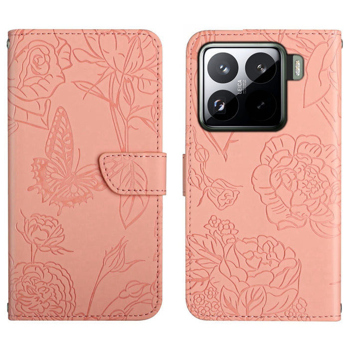 Funda de cuero con tapa para teléfono con relieve de mariposa y tacto de piel, For Xiaomi 17T Pro 5G, For Xiaomi 17T 5G, For Xiaomi Poco X8 Pro 5G, For Xiaomi 17 Pro Max, For Xiaomi 17 Pro, For Xiaomi 17, For Xiaomi Poco M7 4G 169mm, For Xiaomi 15T Pro...