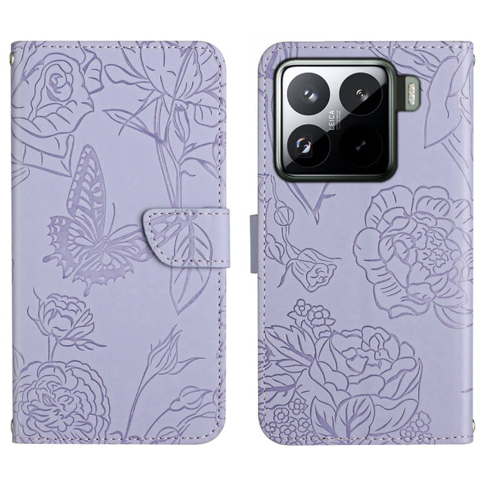 Funda de cuero con tapa para teléfono con relieve de mariposa y tacto de piel, For Xiaomi 17T Pro 5G, For Xiaomi 17T 5G, For Xiaomi Poco X8 Pro 5G, For Xiaomi 17 Pro Max, For Xiaomi 17 Pro, For Xiaomi 17, For Xiaomi Poco M7 4G 169mm, For Xiaomi 15T Pro...