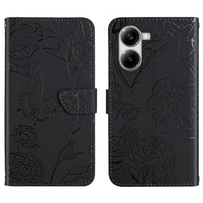 Funda de cuero con tapa para teléfono con relieve de mariposa y tacto de piel, For Xiaomi 17T Pro 5G, For Xiaomi 17T 5G, For Xiaomi Poco X8 Pro 5G, For Xiaomi 17 Pro Max, For Xiaomi 17 Pro, For Xiaomi 17, For Xiaomi Poco M7 4G 169mm, For Xiaomi 15T Pro...
