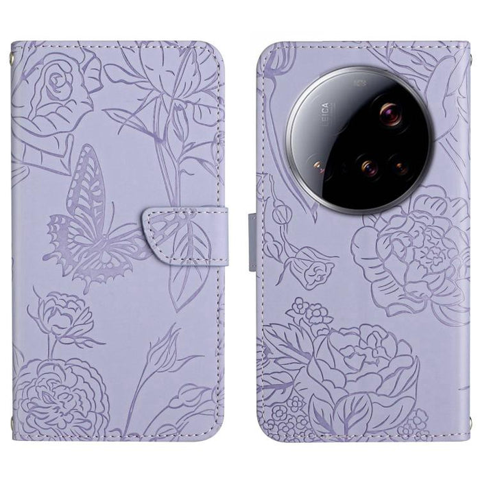 Funda de cuero con tapa para teléfono con relieve de mariposa y tacto de piel, For Xiaomi 17T Pro 5G, For Xiaomi 17T 5G, For Xiaomi Poco X8 Pro 5G, For Xiaomi 17 Pro Max, For Xiaomi 17 Pro, For Xiaomi 17, For Xiaomi Poco M7 4G 169mm, For Xiaomi 15T Pro...