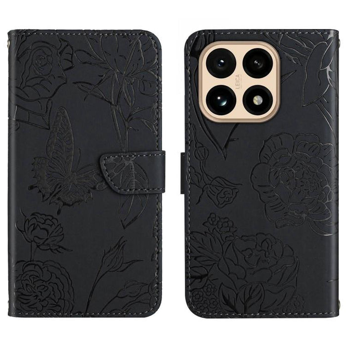 Funda de cuero con tapa para teléfono con relieve de mariposa y tacto de piel, For Xiaomi 17T Pro 5G, For Xiaomi 17T 5G, For Xiaomi Poco X8 Pro 5G, For Xiaomi 17 Pro Max, For Xiaomi 17 Pro, For Xiaomi 17, For Xiaomi Poco M7 4G 169mm, For Xiaomi 15T Pro...
