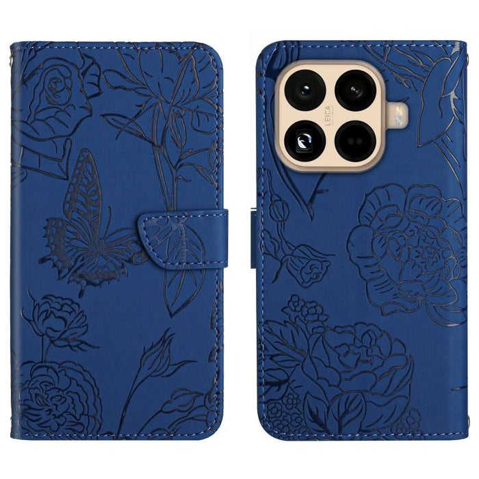 Funda de cuero con tapa para teléfono con relieve de mariposa y tacto de piel, For Xiaomi 17T Pro 5G, For Xiaomi 17T 5G, For Xiaomi Poco X8 Pro 5G, For Xiaomi 17 Pro Max, For Xiaomi 17 Pro, For Xiaomi 17, For Xiaomi Poco M7 4G 169mm, For Xiaomi 15T Pro...