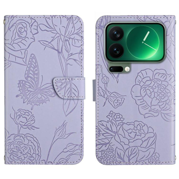Funda de cuero con tapa para teléfono con relieve de mariposa y tacto de piel, For Xiaomi 17T Pro 5G, For Xiaomi 17T 5G, For Xiaomi Poco X8 Pro 5G, For Xiaomi 17 Pro Max, For Xiaomi 17 Pro, For Xiaomi 17, For Xiaomi Poco M7 4G 169mm, For Xiaomi 15T Pro...