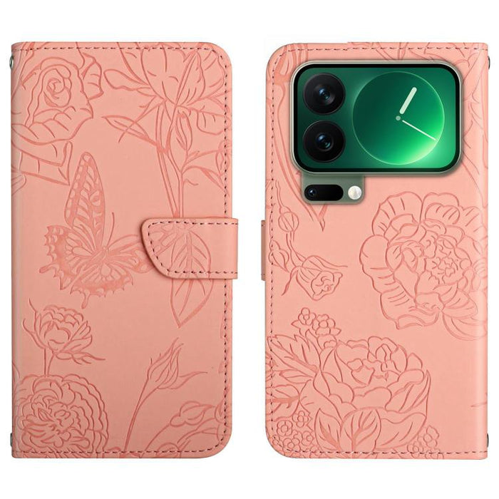 Funda de cuero con tapa para teléfono con relieve de mariposa y tacto de piel, For Xiaomi 17T Pro 5G, For Xiaomi 17T 5G, For Xiaomi Poco X8 Pro 5G, For Xiaomi 17 Pro Max, For Xiaomi 17 Pro, For Xiaomi 17, For Xiaomi Poco M7 4G 169mm, For Xiaomi 15T Pro...