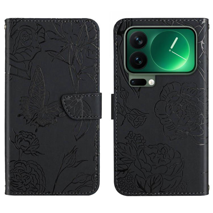 Funda de cuero con tapa para teléfono con relieve de mariposa y tacto de piel, For Xiaomi 17T Pro 5G, For Xiaomi 17T 5G, For Xiaomi Poco X8 Pro 5G, For Xiaomi 17 Pro Max, For Xiaomi 17 Pro, For Xiaomi 17, For Xiaomi Poco M7 4G 169mm, For Xiaomi 15T Pro...