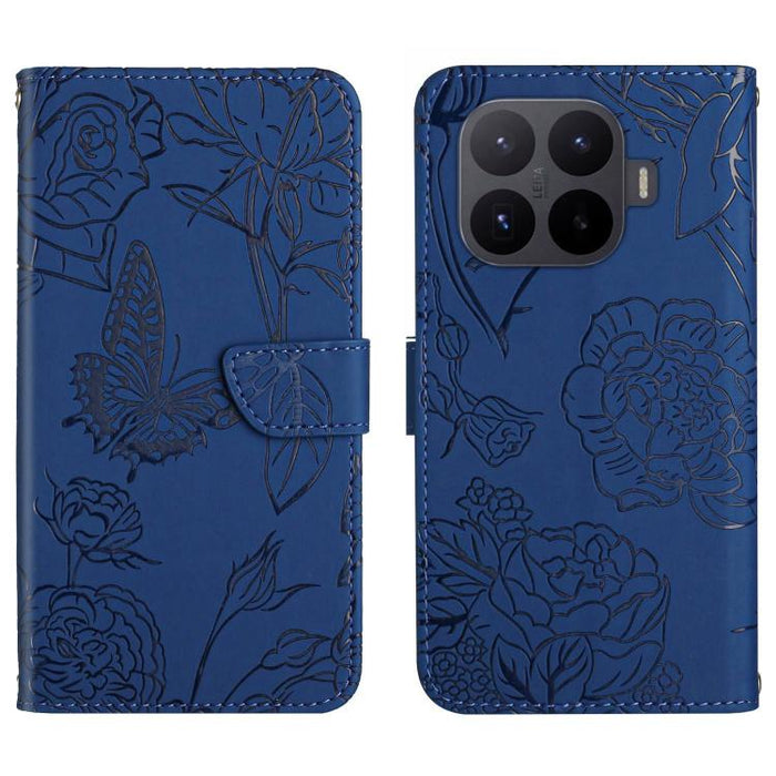 Funda de cuero con tapa para teléfono con relieve de mariposa y tacto de piel, For Xiaomi 17T Pro 5G, For Xiaomi 17T 5G, For Xiaomi Poco X8 Pro 5G, For Xiaomi 17 Pro Max, For Xiaomi 17 Pro, For Xiaomi 17, For Xiaomi Poco M7 4G 169mm, For Xiaomi 15T Pro...