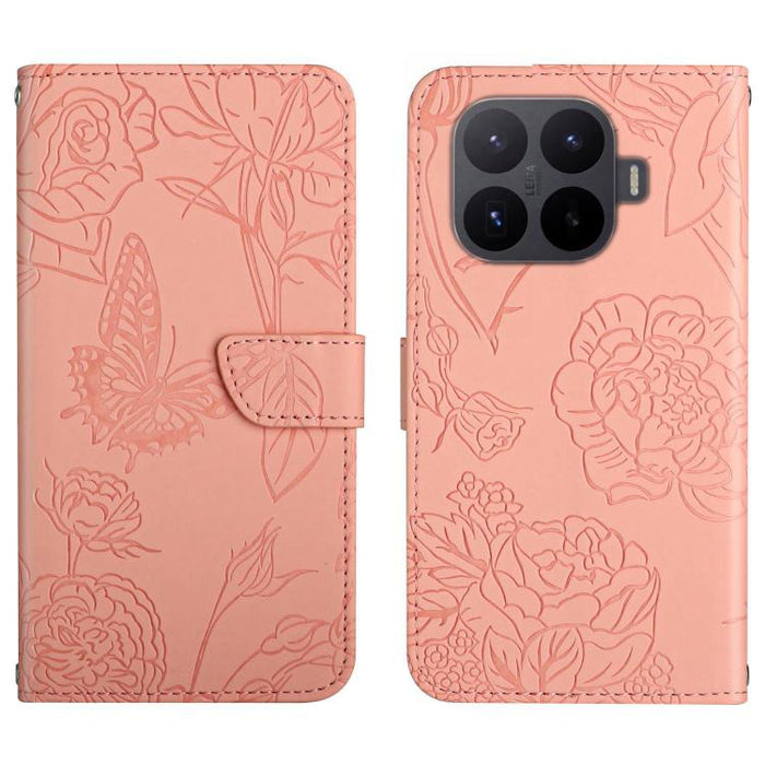 Funda de cuero con tapa para teléfono con relieve de mariposa y tacto de piel, For Xiaomi 17T Pro 5G, For Xiaomi 17T 5G, For Xiaomi Poco X8 Pro 5G, For Xiaomi 17 Pro Max, For Xiaomi 17 Pro, For Xiaomi 17, For Xiaomi Poco M7 4G 169mm, For Xiaomi 15T Pro...