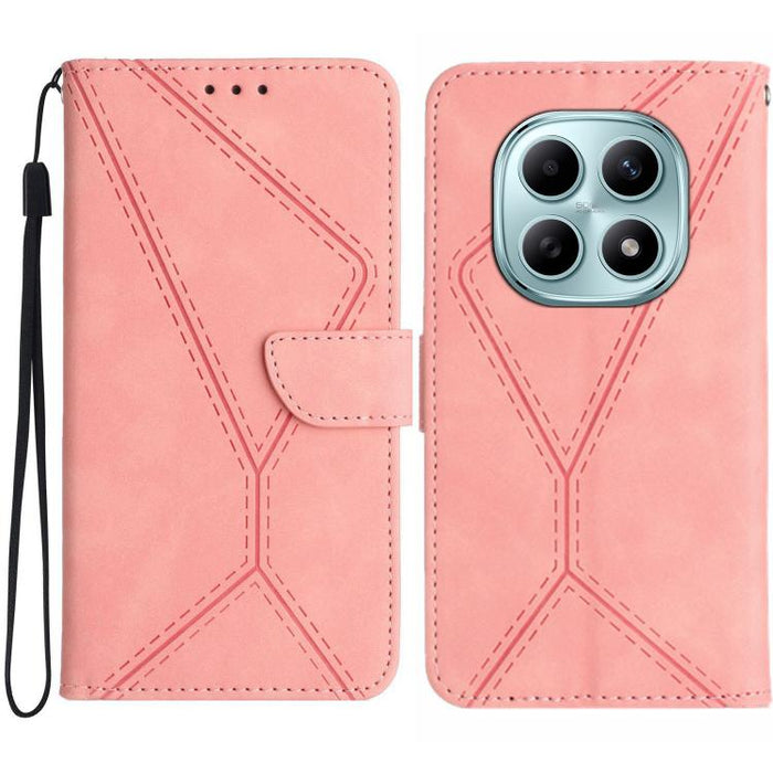 Funda para teléfono de cuero con costuras en relieve, For Redmi A7 Pro 171mm / Poco C85x 5G, For Redmi Note 15 Pro+ 5G Global 163.3mm, For Redmi Note 15 4G / 5G Global 164mm, For Redmi Note 15 Pro 4G Global 163.2mm, For Redmi Note 15 Pro 5G Global 163....
