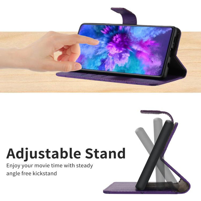 Funda de cuero para teléfono con textura de cuadrícula rómbica, For Redmi Note 14 Pro+ 5G, For Redmi 14C 4G