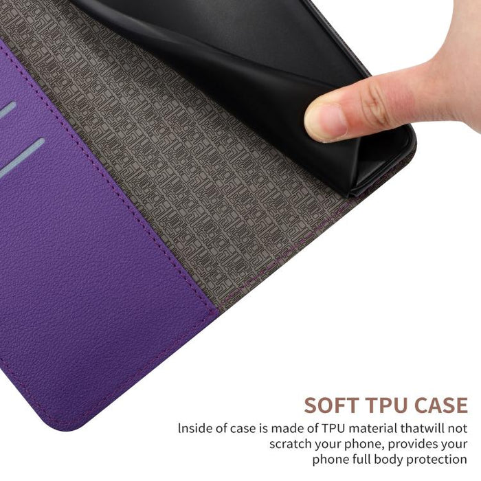 Funda de cuero para teléfono con textura de cuadrícula rómbica, For Redmi A7 Pro 171mm / Poco C85x 5G, For Redmi Note 15 Pro+ 5G Global 163.3mm, For Redmi Note 15 5G Global 164mm, For Redmi Note 15 Pro 4G Global 163.2mm                                 ...