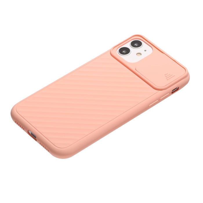 Diseño de cubierta de cámara deslizante Funda de TPU antideslizante de sarga