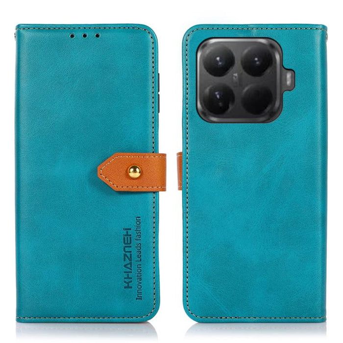 Funda de cuero con tapa para teléfono con textura de piel de vaca KHAZNEH, For Xiaomi 17T Pro 5G, For Xiaomi 17T 5G, For Xiaomi 17 Pro Max, For Xiaomi 17 Pro, For Xiaomi 17, For Xiaomi 15T Pro 5G, For Xiaomi 15T 5G                                      ...