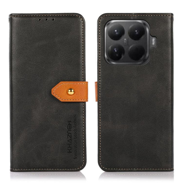 Funda de cuero con tapa para teléfono con textura de piel de vaca KHAZNEH, For Xiaomi 17T Pro 5G, For Xiaomi 17T 5G, For Xiaomi 17 Pro Max, For Xiaomi 17 Pro, For Xiaomi 17, For Xiaomi 15T Pro 5G, For Xiaomi 15T 5G                                      ...