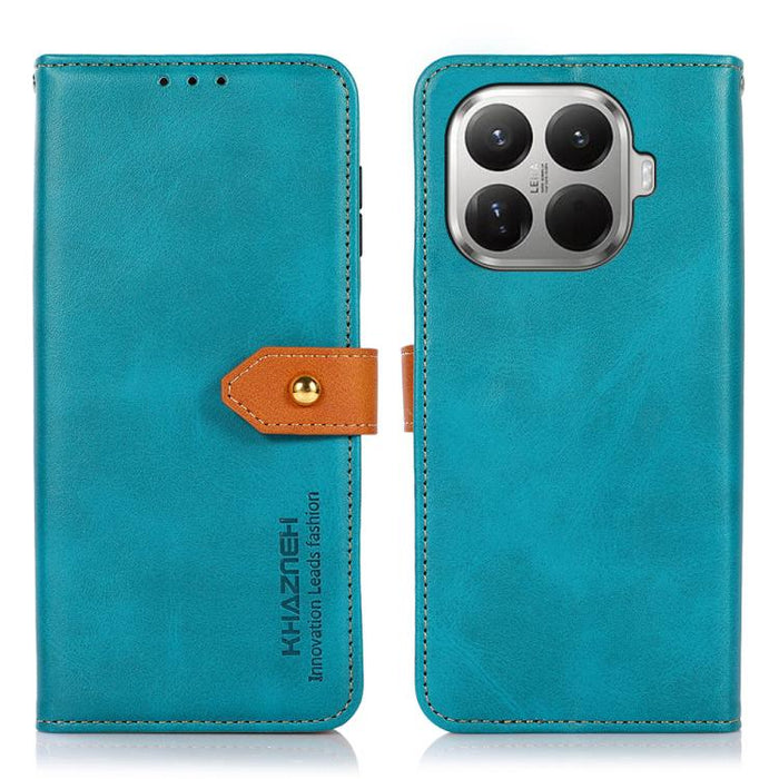 Funda de cuero con tapa para teléfono con textura de piel de vaca KHAZNEH, For Xiaomi 17T Pro 5G, For Xiaomi 17T 5G, For Xiaomi 17 Pro Max, For Xiaomi 17 Pro, For Xiaomi 17, For Xiaomi 15T Pro 5G, For Xiaomi 15T 5G                                      ...