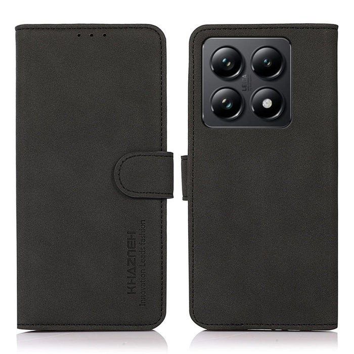 Funda de cuero para teléfono con textura mate KHAZNEH, For Xiaomi 17T Pro 5G, For Xiaomi 17T 5G, For Xiaomi 17 Pro Max, For Xiaomi 17 Pro, For Xiaomi 17, For Xiaomi 15T Pro 5G, For Xiaomi 15T 5G, For Xiaomi Poco F7 Pro / F7 Ultra Global                ...