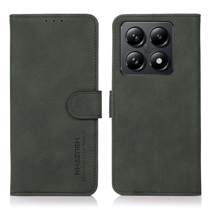 Funda de cuero para teléfono con textura mate KHAZNEH, For Xiaomi 17T Pro 5G, For Xiaomi 17T 5G, For Xiaomi 17 Pro Max, For Xiaomi 17 Pro, For Xiaomi 17, For Xiaomi 15T Pro 5G, For Xiaomi 15T 5G, For Xiaomi Poco F7 Pro / F7 Ultra Global                ...