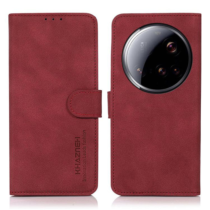 Funda de cuero para teléfono con textura mate KHAZNEH, For Xiaomi 17T Pro 5G, For Xiaomi 17T 5G, For Xiaomi 17 Pro Max, For Xiaomi 17 Pro, For Xiaomi 17, For Xiaomi 15T Pro 5G, For Xiaomi 15T 5G, For Xiaomi Poco F7 Pro / F7 Ultra Global                ...