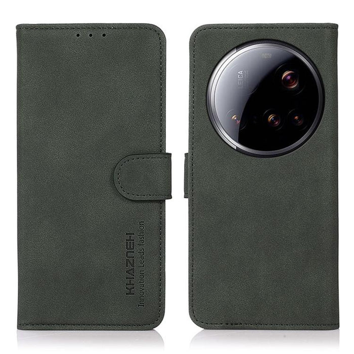 Funda de cuero para teléfono con textura mate KHAZNEH, For Xiaomi 17T Pro 5G, For Xiaomi 17T 5G, For Xiaomi 17 Pro Max, For Xiaomi 17 Pro, For Xiaomi 17, For Xiaomi 15T Pro 5G, For Xiaomi 15T 5G, For Xiaomi Poco F7 Pro / F7 Ultra Global                ...