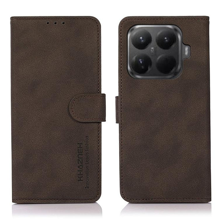 Funda de cuero para teléfono con textura mate KHAZNEH, For Xiaomi 17T Pro 5G, For Xiaomi 17T 5G, For Xiaomi 17 Pro Max, For Xiaomi 17 Pro, For Xiaomi 17, For Xiaomi 15T Pro 5G, For Xiaomi 15T 5G, For Xiaomi Poco F7 Pro / F7 Ultra Global                ...