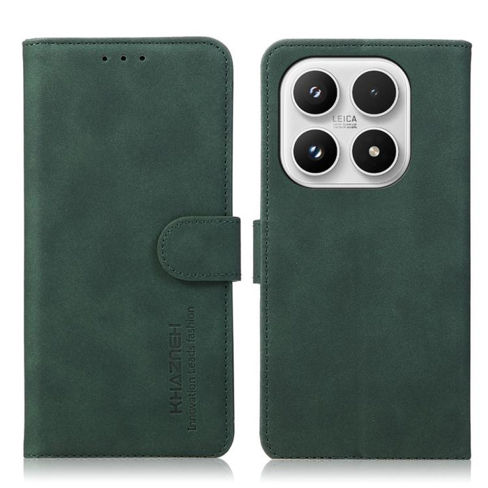 Funda de cuero para teléfono con textura mate KHAZNEH, For Xiaomi 17T Pro 5G, For Xiaomi 17T 5G, For Xiaomi 17 Pro Max, For Xiaomi 17 Pro, For Xiaomi 17, For Xiaomi 15T Pro 5G, For Xiaomi 15T 5G, For Xiaomi Poco F7 Pro / F7 Ultra Global                ...