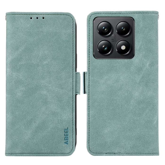 Funda de cuero para teléfono con tecnología RFID y imán esmerilado ABEEL, For Xiaomi 17T Pro 5G, For Xiaomi 17T 5G, For Xiaomi 17 Pro Max, For Xiaomi 17 Pro, For Xiaomi 17, For Xiaomi 15T Pro 5G, For Xiaomi 15T 5G, For Xiaomi Poco F7 Pro / F7 Ultra Glo...