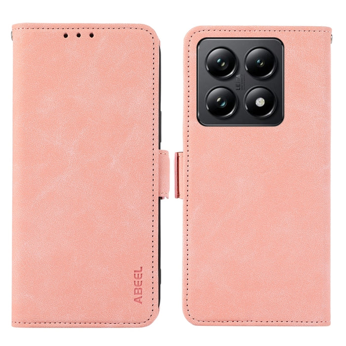 Funda de cuero para teléfono con tecnología RFID y imán esmerilado ABEEL, For Xiaomi 17T Pro 5G, For Xiaomi 17T 5G, For Xiaomi 17 Pro Max, For Xiaomi 17 Pro, For Xiaomi 17, For Xiaomi 15T Pro 5G, For Xiaomi 15T 5G, For Xiaomi Poco F7 Pro / F7 Ultra Glo...