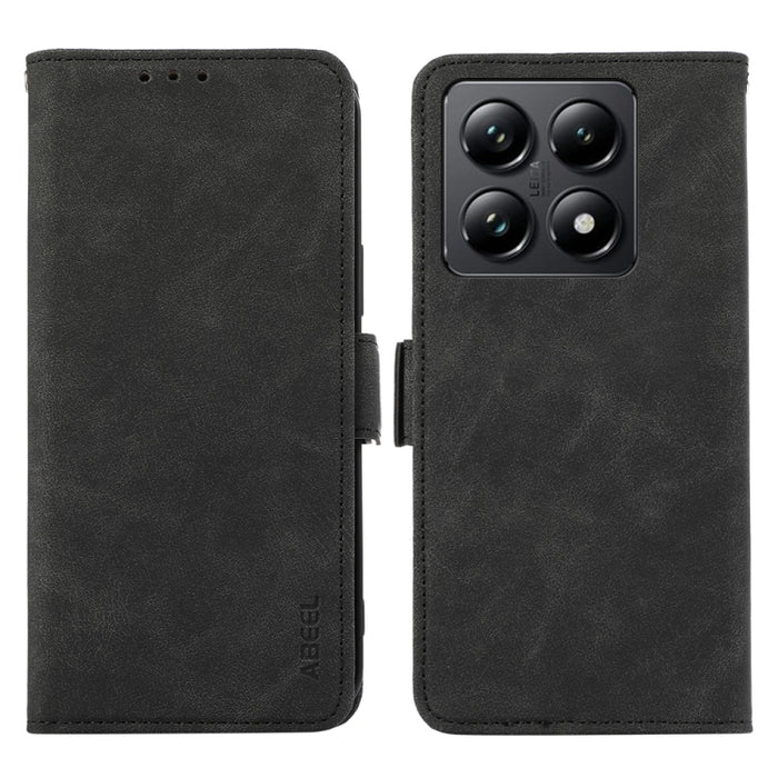 Funda de cuero para teléfono con tecnología RFID y imán esmerilado ABEEL, For Xiaomi 17T Pro 5G, For Xiaomi 17T 5G, For Xiaomi 17 Pro Max, For Xiaomi 17 Pro, For Xiaomi 17, For Xiaomi 15T Pro 5G, For Xiaomi 15T 5G, For Xiaomi Poco F7 Pro / F7 Ultra Glo...