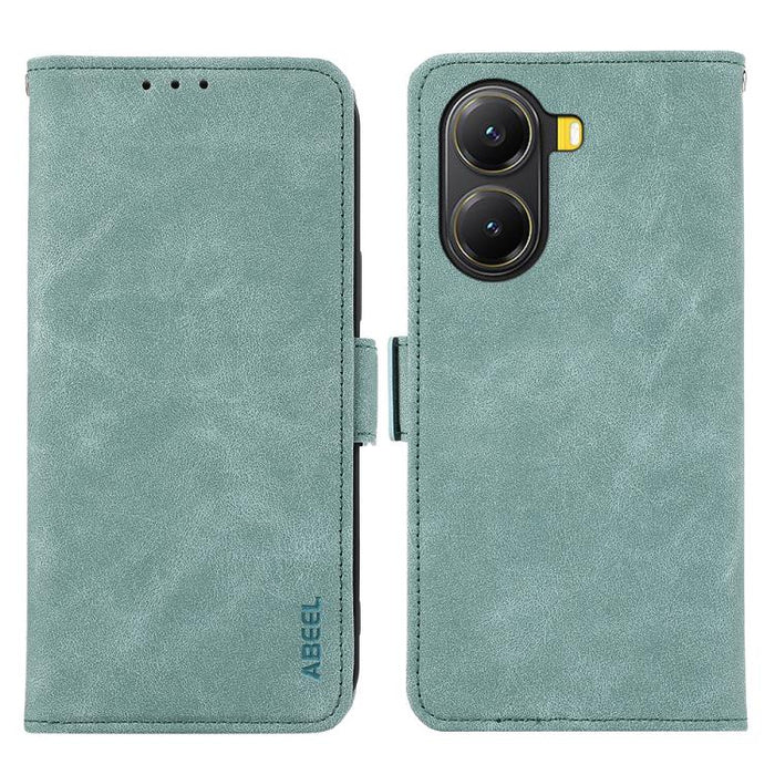 Funda de cuero para teléfono con tecnología RFID y imán esmerilado ABEEL, For Xiaomi 17T Pro 5G, For Xiaomi 17T 5G, For Xiaomi 17 Pro Max, For Xiaomi 17 Pro, For Xiaomi 17, For Xiaomi 15T Pro 5G, For Xiaomi 15T 5G, For Xiaomi Poco F7 Pro / F7 Ultra Glo...
