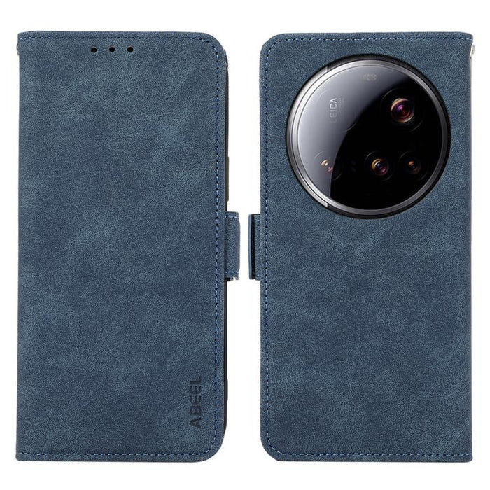 Funda de cuero para teléfono con tecnología RFID y imán esmerilado ABEEL, For Xiaomi 17T Pro 5G, For Xiaomi 17T 5G, For Xiaomi 17 Pro Max, For Xiaomi 17 Pro, For Xiaomi 17, For Xiaomi 15T Pro 5G, For Xiaomi 15T 5G, For Xiaomi Poco F7 Pro / F7 Ultra Glo...