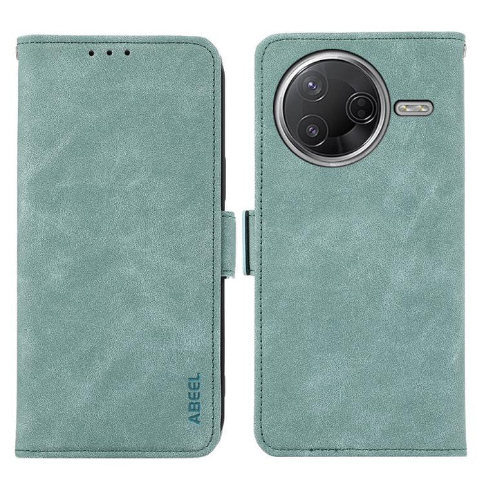 Funda de cuero para teléfono con tecnología RFID y imán esmerilado ABEEL, For Xiaomi 17T Pro 5G, For Xiaomi 17T 5G, For Xiaomi 17 Pro Max, For Xiaomi 17 Pro, For Xiaomi 17, For Xiaomi 15T Pro 5G, For Xiaomi 15T 5G, For Xiaomi Poco F7 Pro / F7 Ultra Glo...