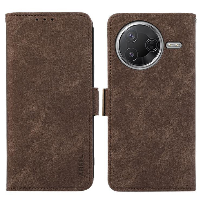 Funda de cuero para teléfono con tecnología RFID y imán esmerilado ABEEL, For Xiaomi 17T Pro 5G, For Xiaomi 17T 5G, For Xiaomi 17 Pro Max, For Xiaomi 17 Pro, For Xiaomi 17, For Xiaomi 15T Pro 5G, For Xiaomi 15T 5G, For Xiaomi Poco F7 Pro / F7 Ultra Glo...