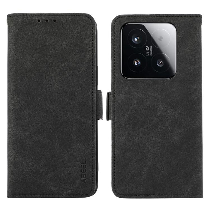 Funda de cuero para teléfono con tecnología RFID y imán esmerilado ABEEL, For Xiaomi 17T Pro 5G, For Xiaomi 17T 5G, For Xiaomi 17 Pro Max, For Xiaomi 17 Pro, For Xiaomi 17, For Xiaomi 15T Pro 5G, For Xiaomi 15T 5G, For Xiaomi Poco F7 Pro / F7 Ultra Glo...