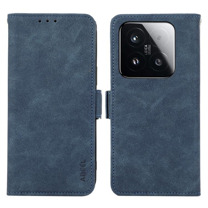 Funda de cuero para teléfono con tecnología RFID y imán esmerilado ABEEL, For Xiaomi 17T Pro 5G, For Xiaomi 17T 5G, For Xiaomi 17 Pro Max, For Xiaomi 17 Pro, For Xiaomi 17, For Xiaomi 15T Pro 5G, For Xiaomi 15T 5G, For Xiaomi Poco F7 Pro / F7 Ultra Glo...