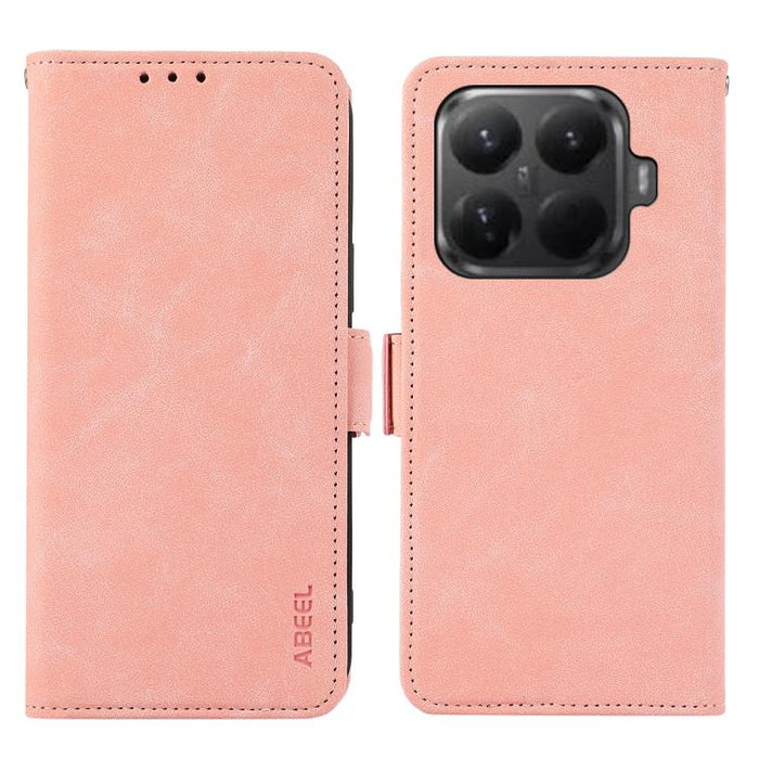 Funda de cuero para teléfono con tecnología RFID y imán esmerilado ABEEL, For Xiaomi 17T Pro 5G, For Xiaomi 17T 5G, For Xiaomi 17 Pro Max, For Xiaomi 17 Pro, For Xiaomi 17, For Xiaomi 15T Pro 5G, For Xiaomi 15T 5G, For Xiaomi Poco F7 Pro / F7 Ultra Glo...