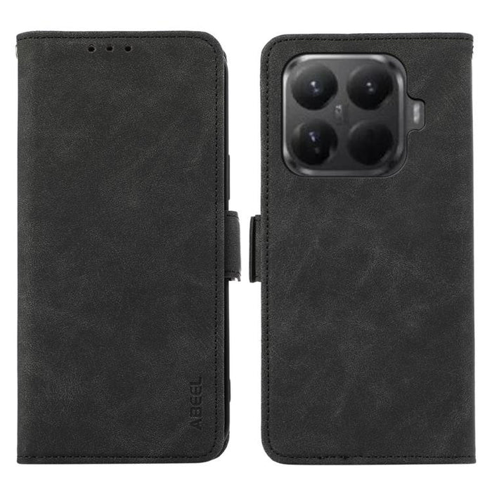 Funda de cuero para teléfono con tecnología RFID y imán esmerilado ABEEL, For Xiaomi 17T Pro 5G, For Xiaomi 17T 5G, For Xiaomi 17 Pro Max, For Xiaomi 17 Pro, For Xiaomi 17, For Xiaomi 15T Pro 5G, For Xiaomi 15T 5G, For Xiaomi Poco F7 Pro / F7 Ultra Glo...
